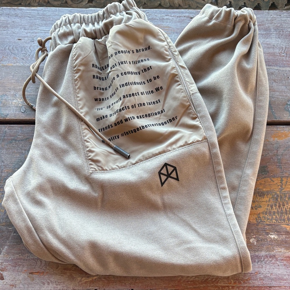 Stylish Beige Jogger Pants